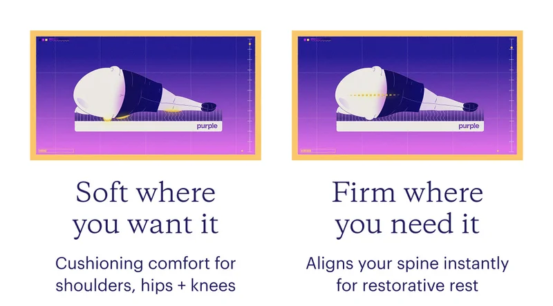Soft where you want it. Firm where you need it