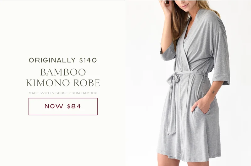 Shop The Bamboo Kimono Robe