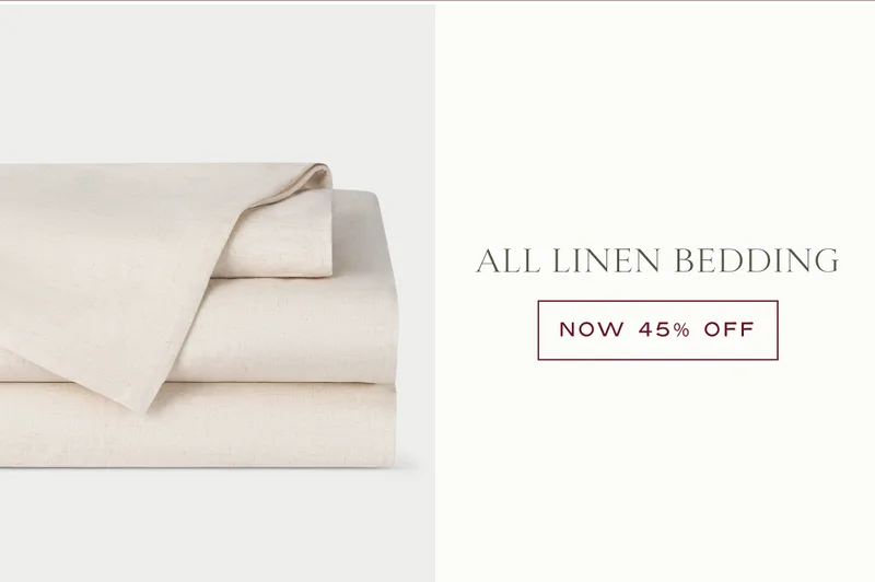 Shop Linen Bedding