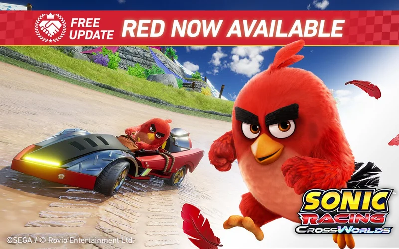 FREE UPDATE: RED NOW AVAILABLE | SONIC™ RACING CrossWorlds