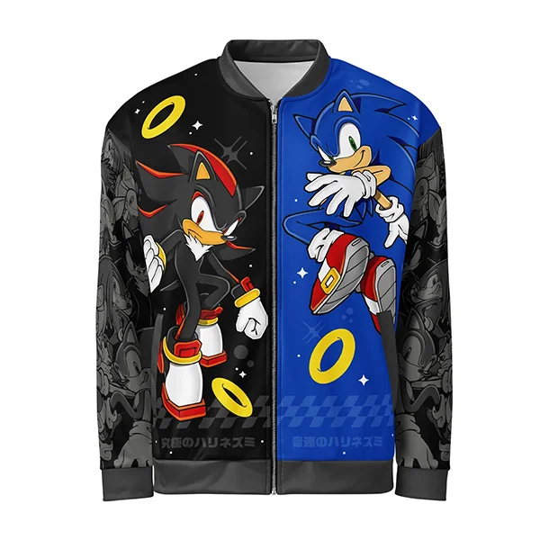 Sonic the Hedgehog: Sonic Versus Shadow Bomber Jacket