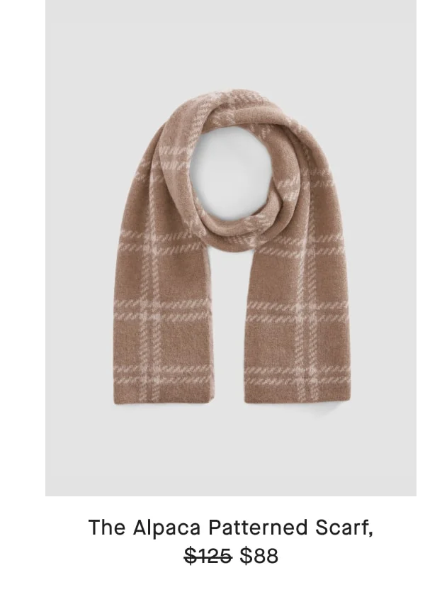 [image]The Alpaca Patterned Scarf