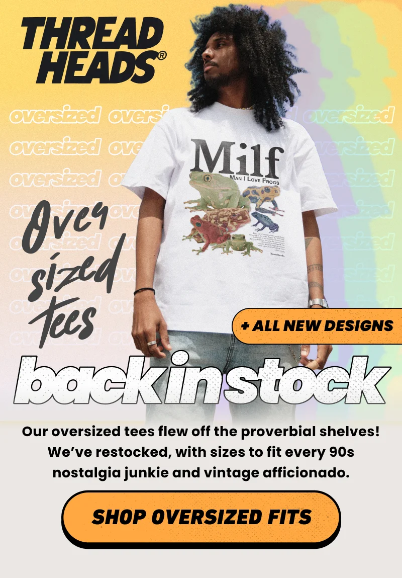 Oversized Tees back in stock