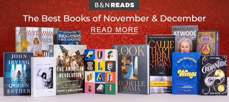 B&N READS The Best Books of November & December | READ MORE