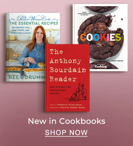 New in Cookbooks | SHOP NOW