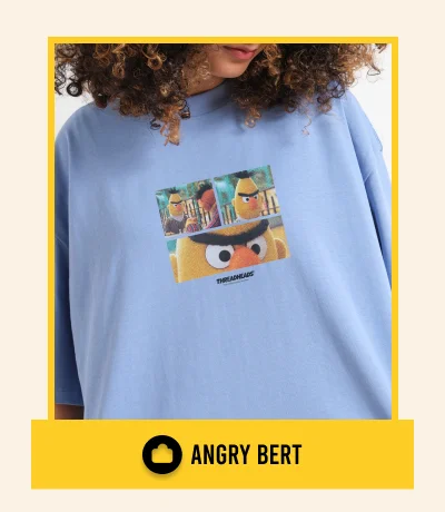 Angry Bert Oversized Tee