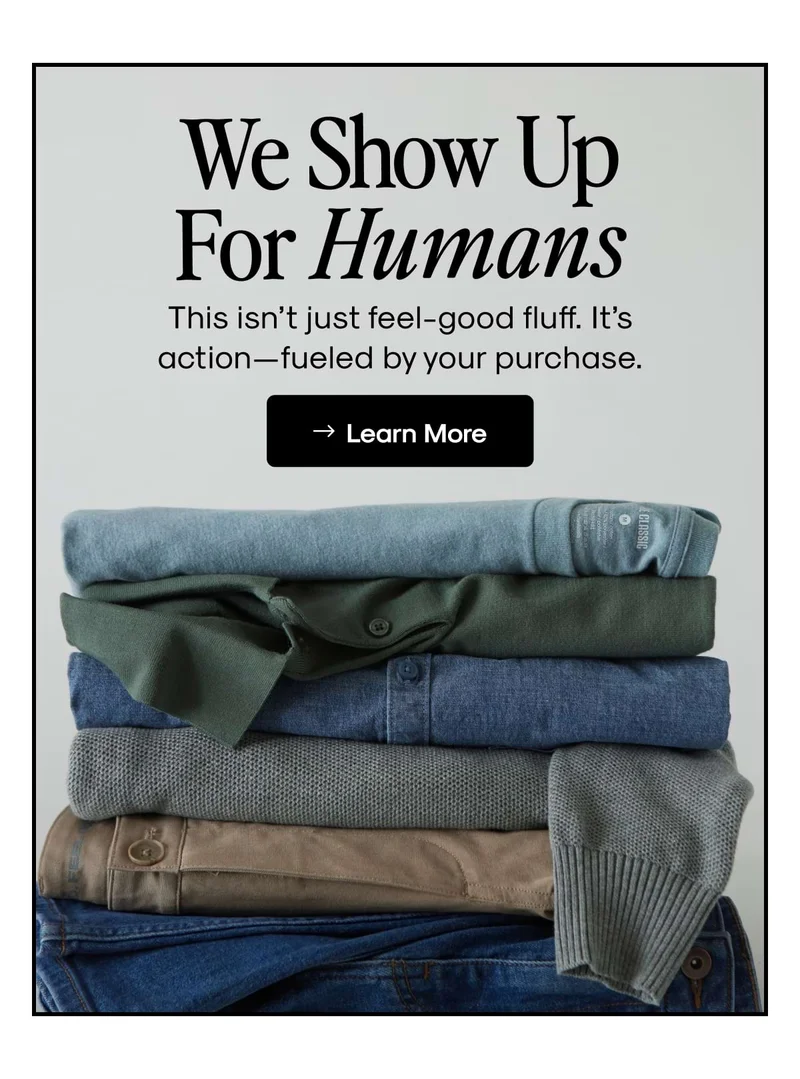 We Show Up For Humans
