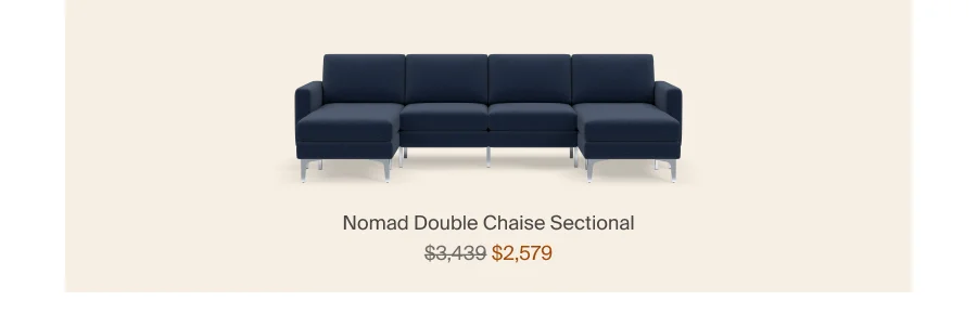 Nomad Double Chaise