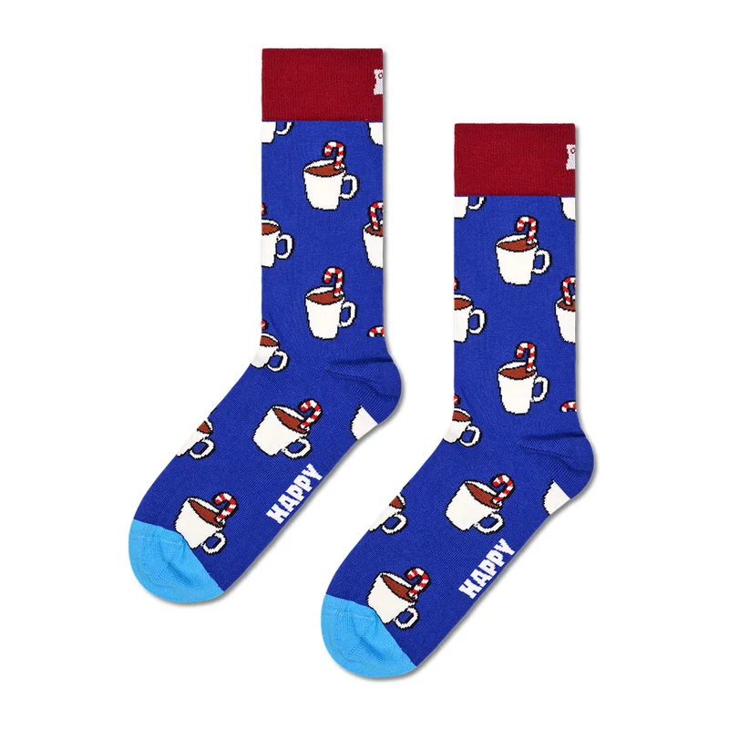 Candy Cane Cocoa Sock