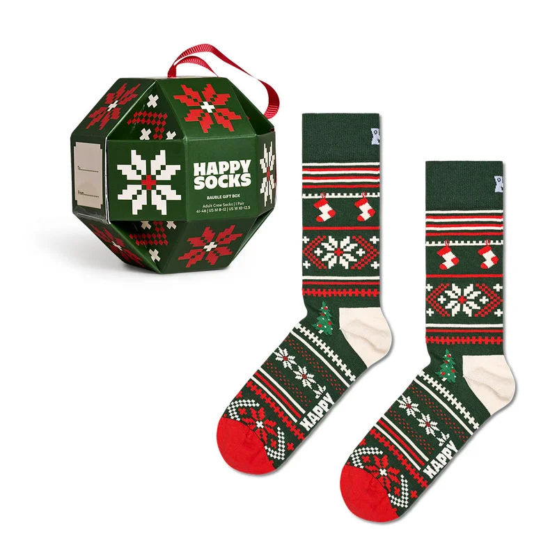 1-Pack Snowflake Sock Gift Set