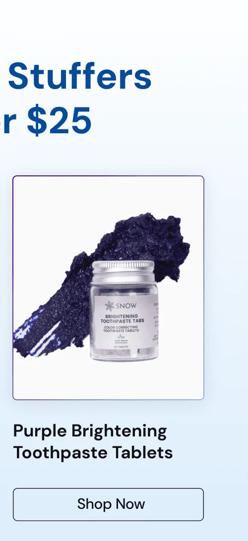 Shop Purple Brightening Toothpaste Tablets