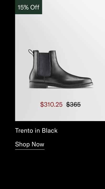 Trento in Black. Shop Now