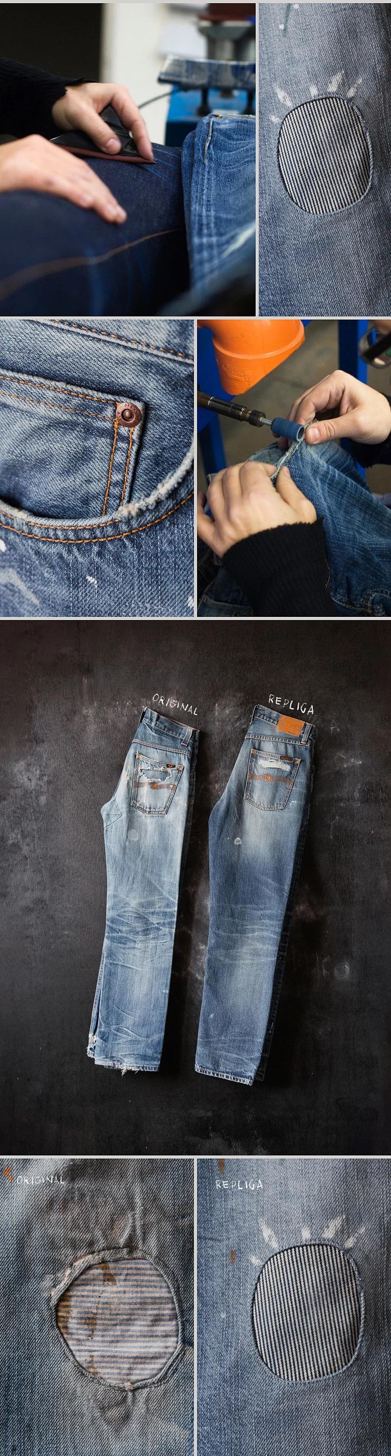 How replicas are made.