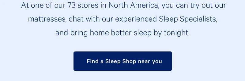 Find a Sleep Shop near you