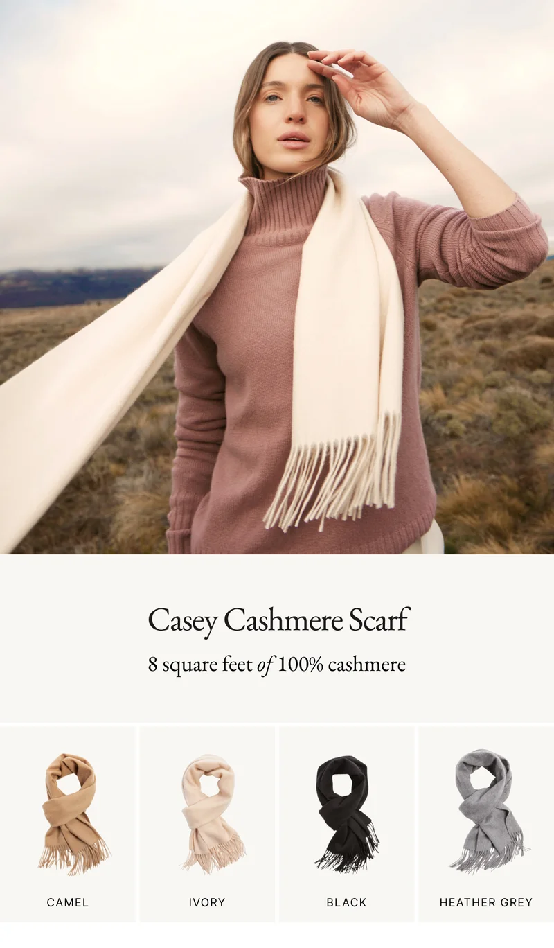 Casey Cashmere Scarf