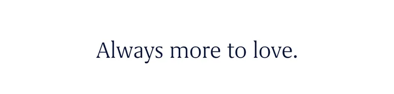 Always more to love.