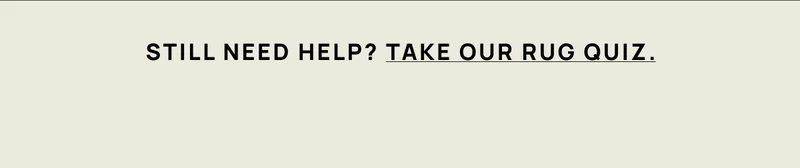 Take Our Rug Quiz