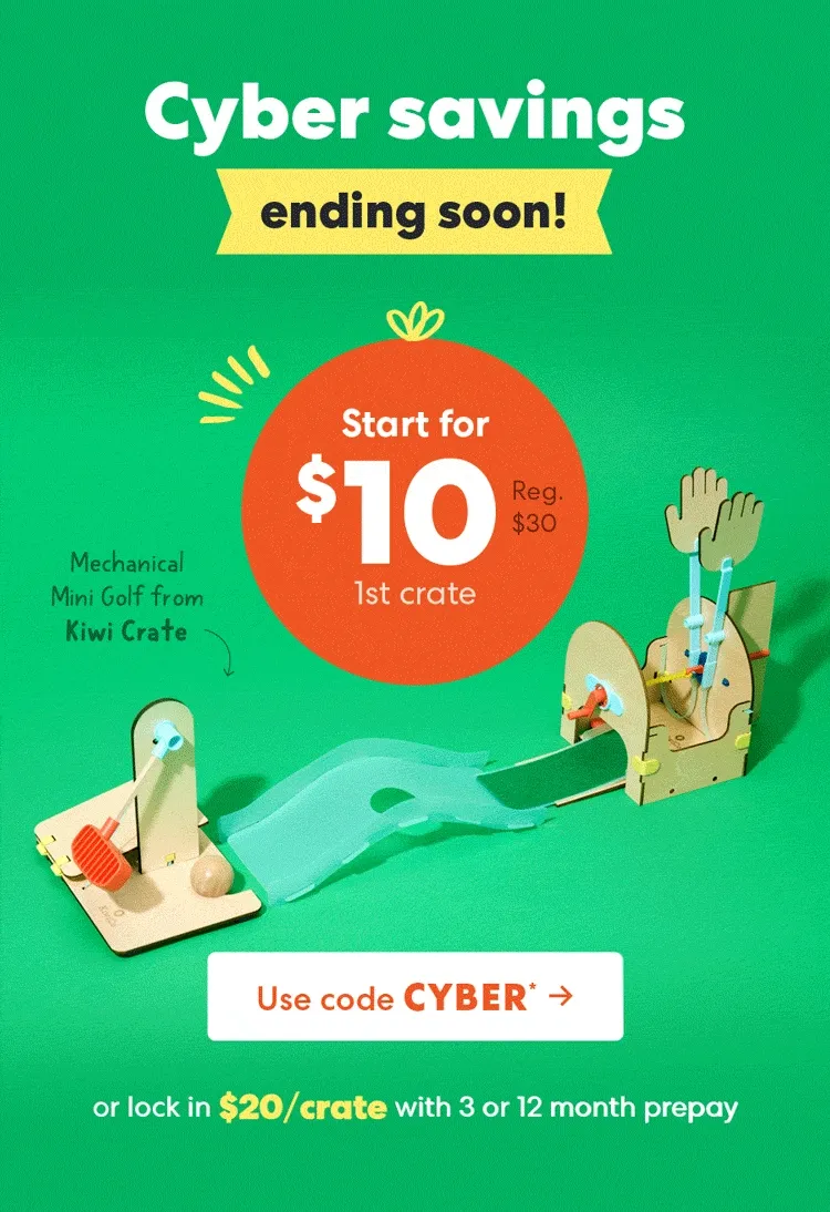 Lock in $20/crate! Or try your 1st month for $10. Use code CYBER