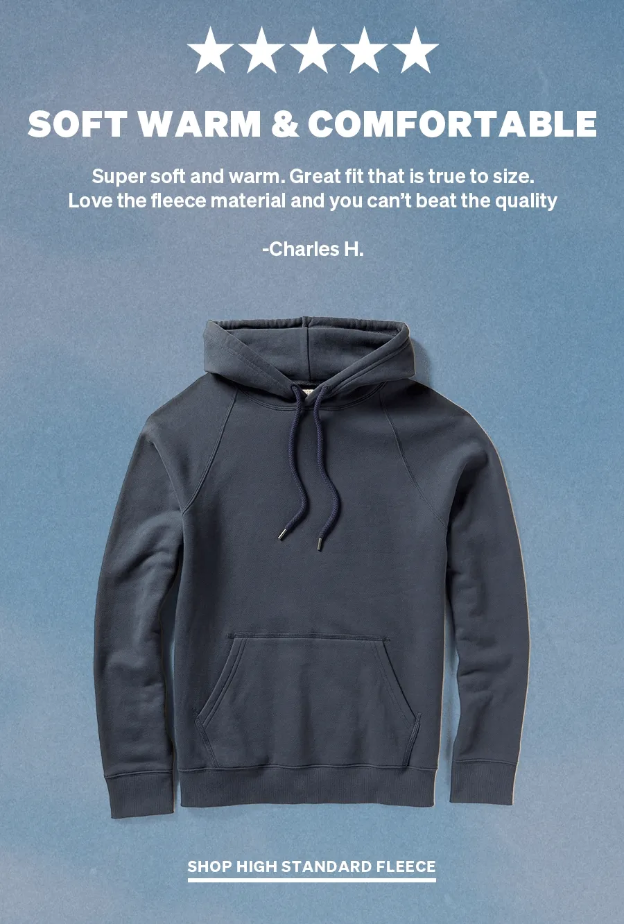 New in High Standard Fleece Collection