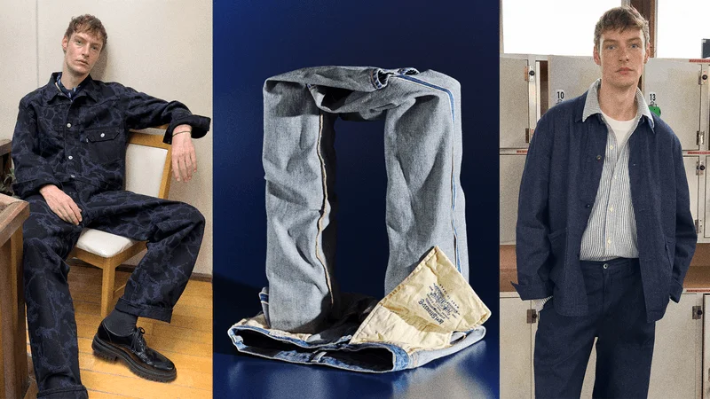 Campaign imagery from the latest Levi's Blue Tab 2025 release.