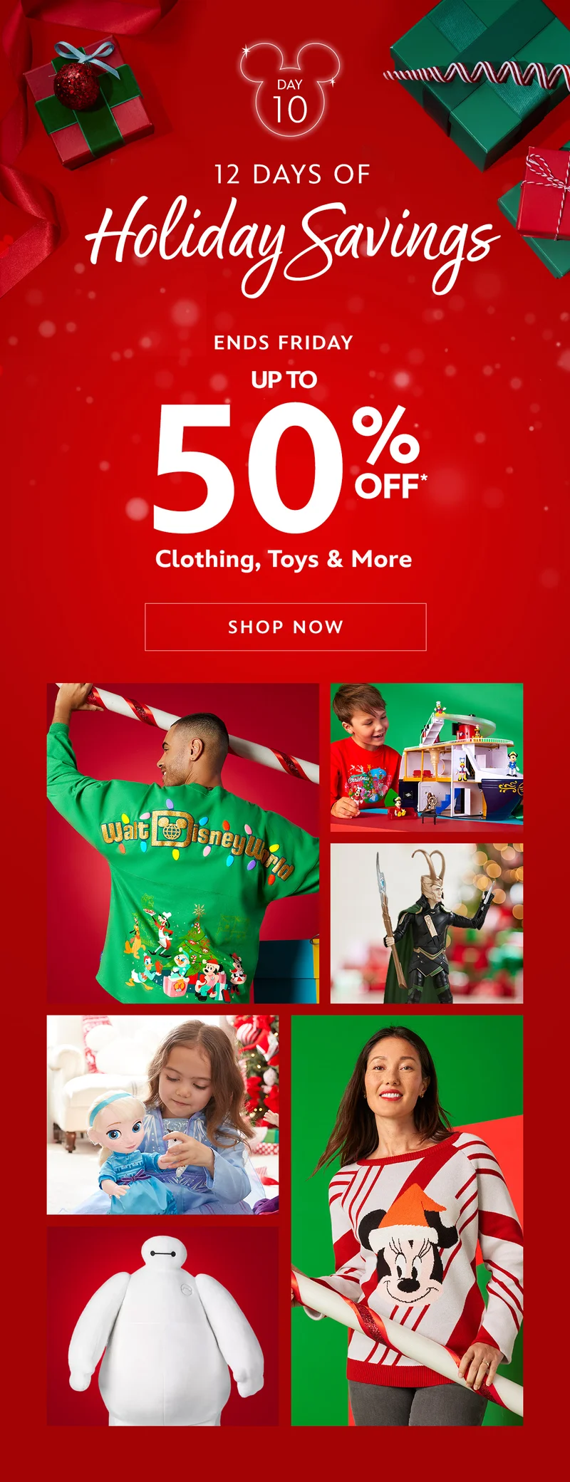 Day 10 | 12 Days of Holiday Savings | ENDS FRIDAY - Up to 50% Off Clothing, Toys & More | Shop Now