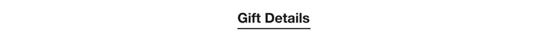 Gift Details