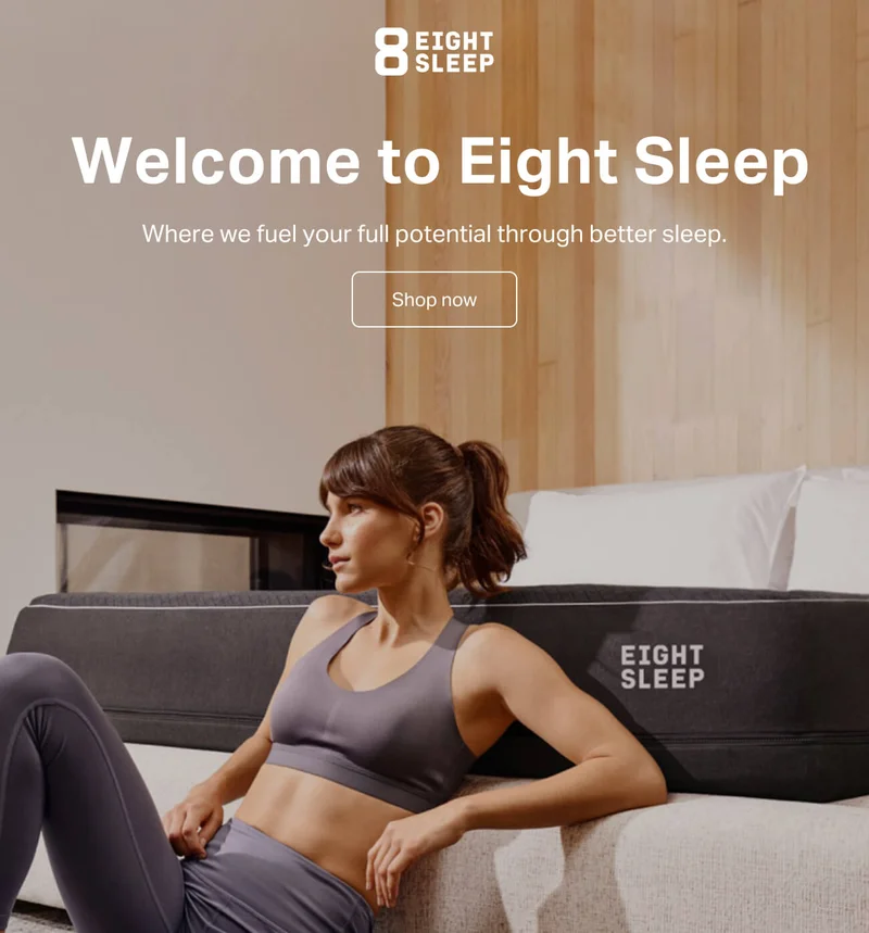 Welcome to Eight Sleep. Where we fuel your full potential through better sleep. Shop now.