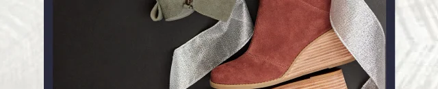 Sutton Chestnut Suede Wedge Boot