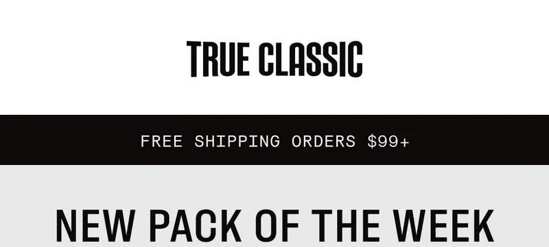 NEW PACK OF THE WEEK