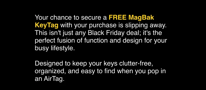 Free KeyTag with Order