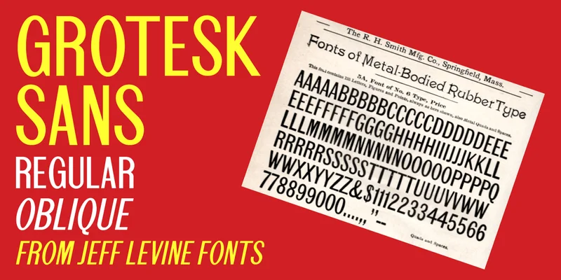 Grotesk Sans JNL