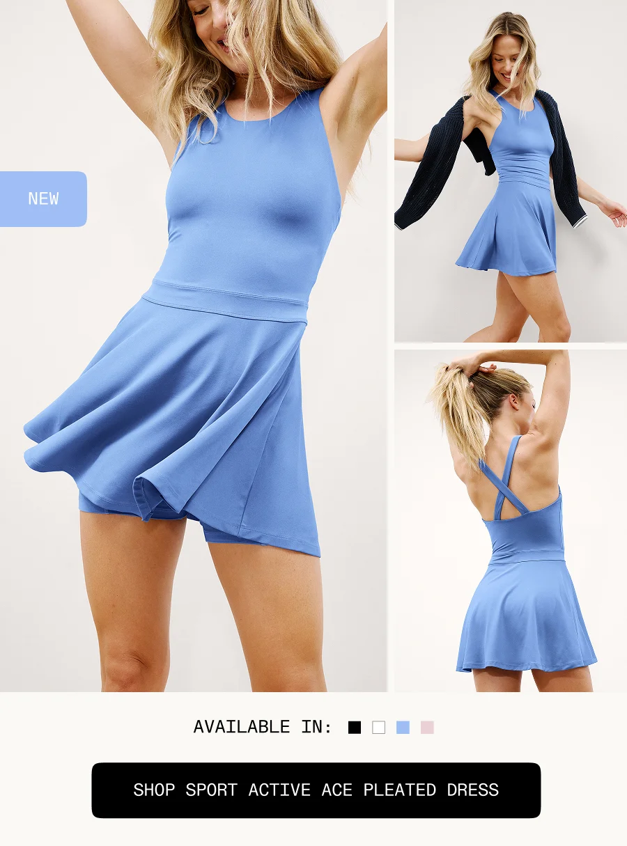 Ace Active Dress in Wild Flower Blue