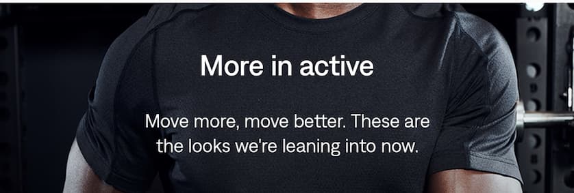 More in active