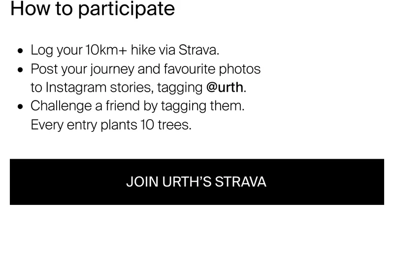 Join Urth's Strava