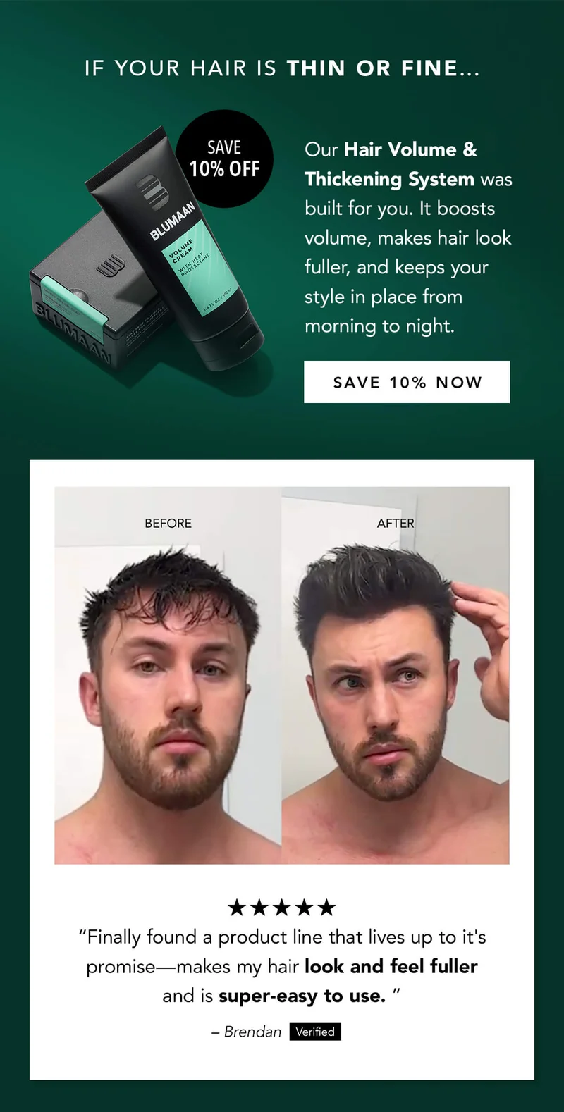Hair Volume & Thickening System
