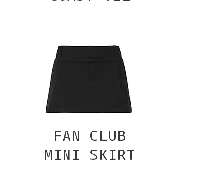 Fan Club Mini 'Skirt
