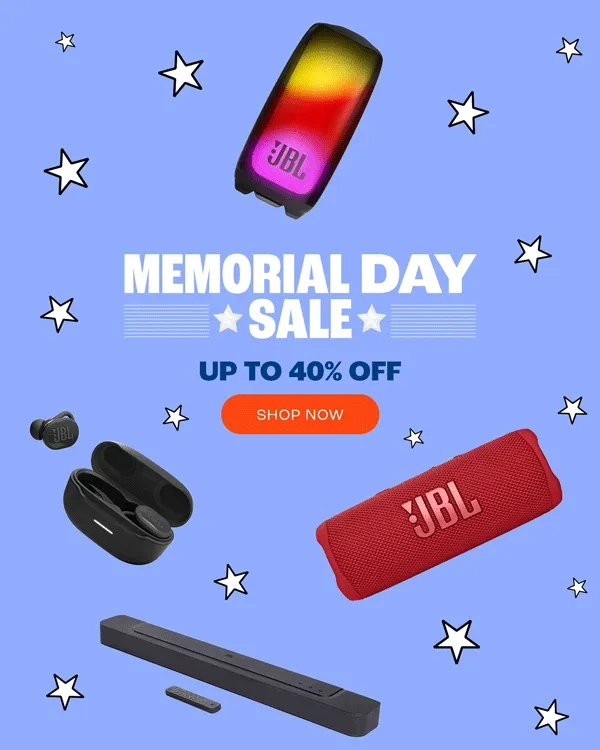 JBL Memorial Day Sale