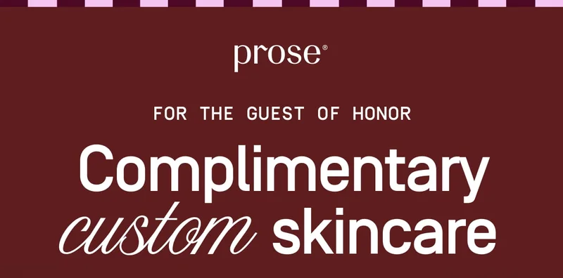 Prose | FOR THE GUEST OF HONOR
