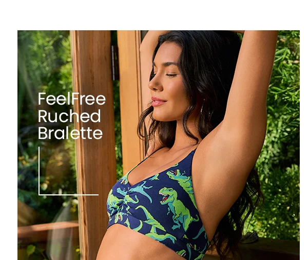 FeelFree Ruched Bralette