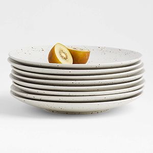 Craft Speckled White Dinner Plates
