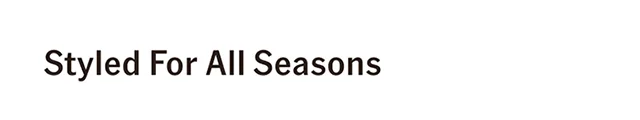 Styled For All Seasons