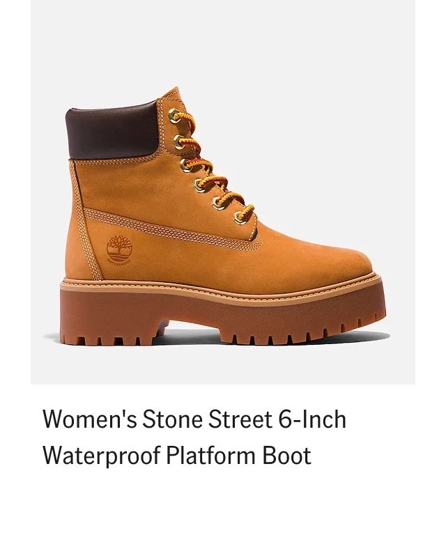 Women's Stone Street 6 Inch Waterproof Platform Boot