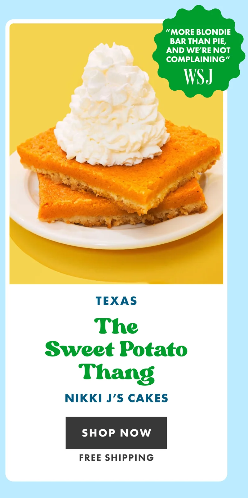Nikki J's Sweet Potato Thang Nikki J's Sweet Potato Thang