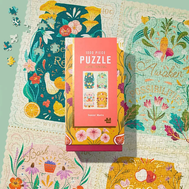 A Gardener's Seasonal Mantras Puzzle