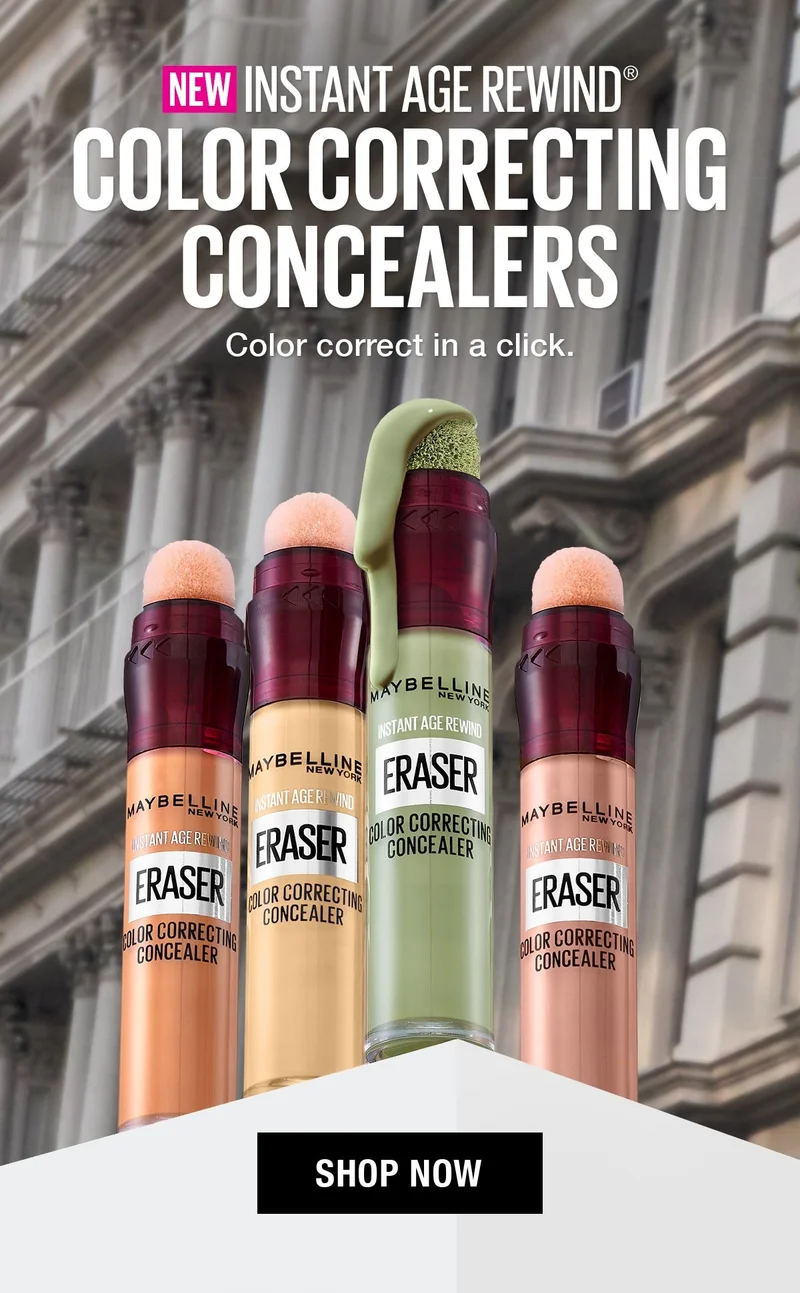 NEW Instant Age Rewind Color Correcting Concealers