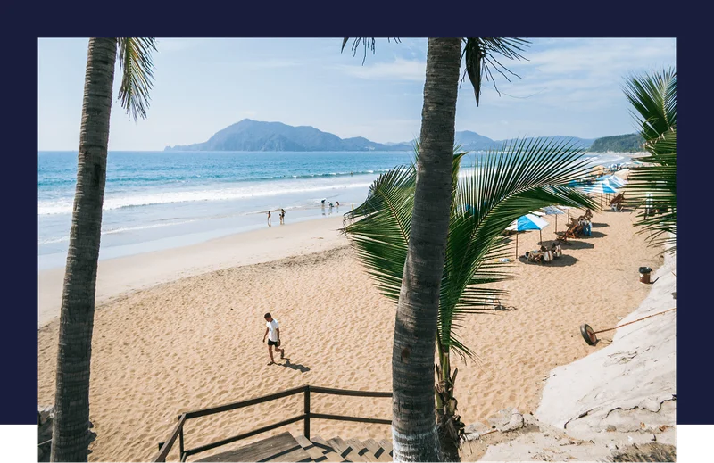 Bundle your flight and hotel together to save on a beach trip this winter.