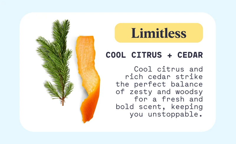Cool citrus + Cedar