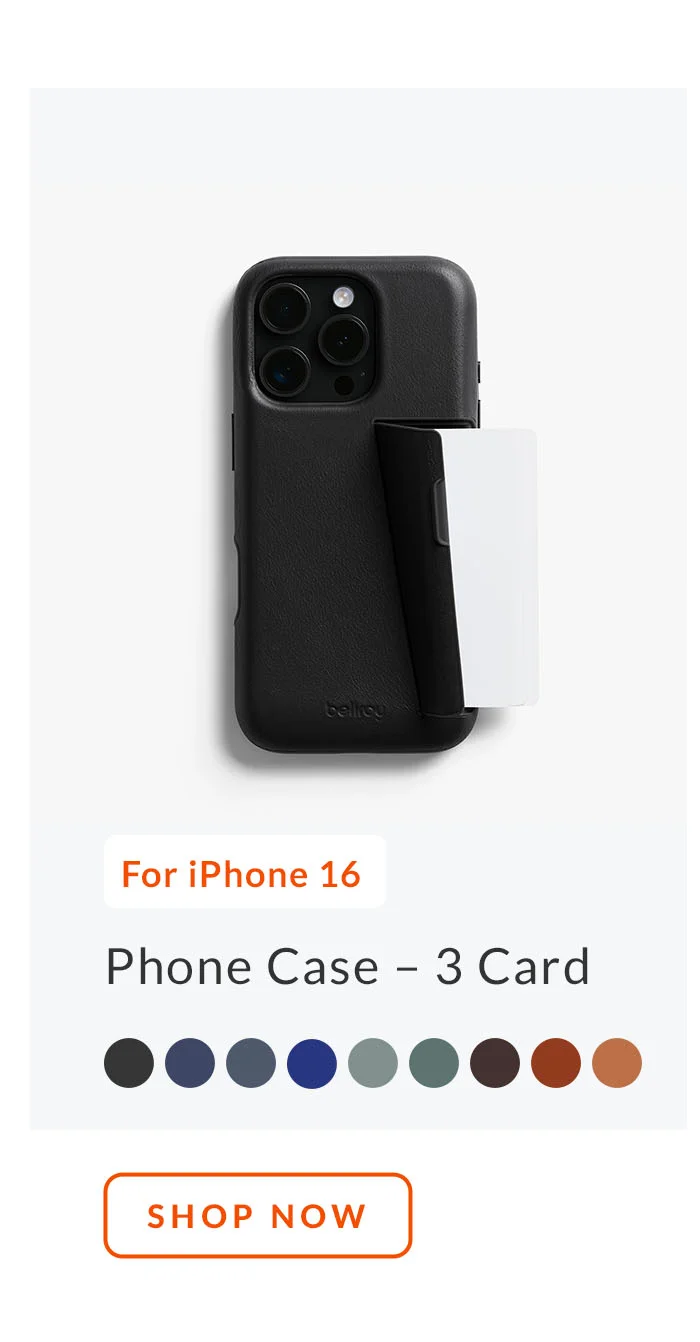 Phone Case – 3 Card *For iPhone 16