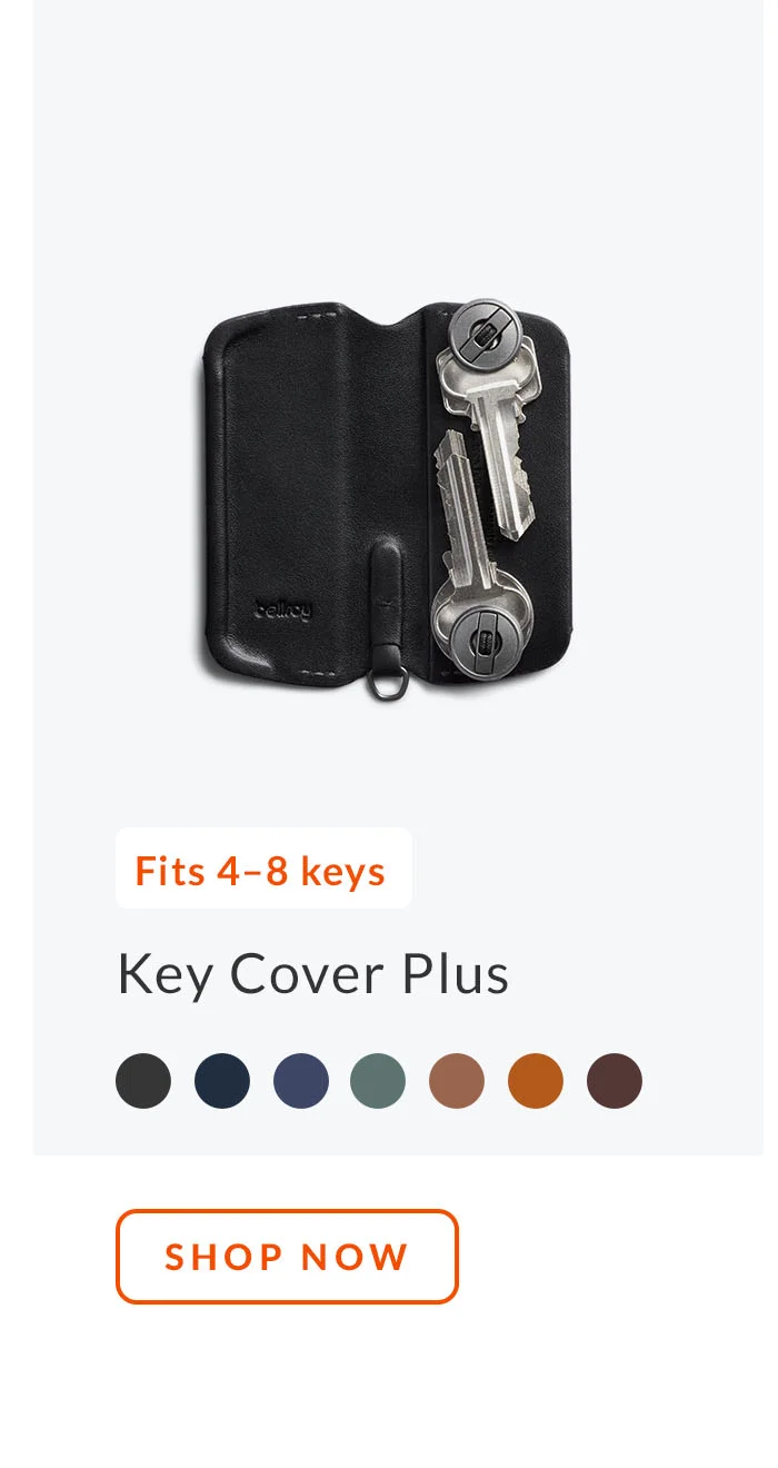 Key Cover Plus (Third Edition) – Black *Fits 4–8 keys