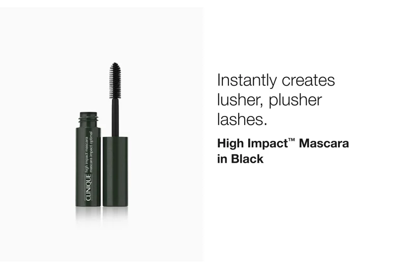 Instantly creates lusher, plusher lashes. | High Impact™ Mascara in Black
